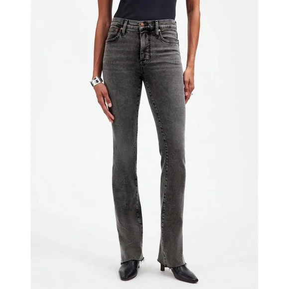 Madewell Women's Petite Kick Out‎ Full-Length Jeans CD4 Paynes Wash Size 30p NWT - Picture 5 of 11